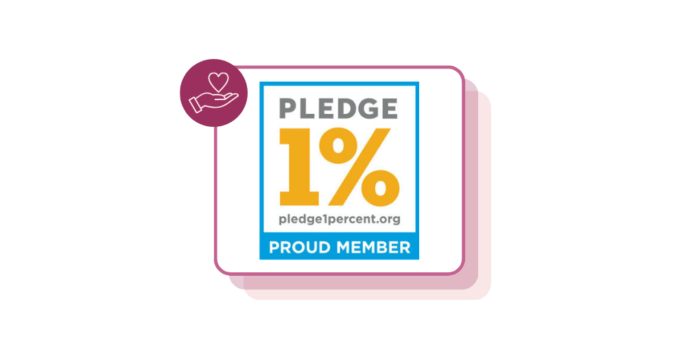 Pledge 1% booking platform