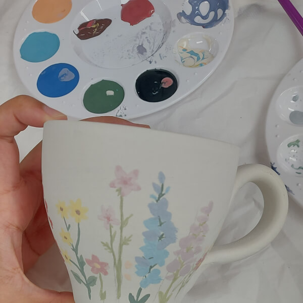 Hand-Painted Ceramic Workshop review by Sairah Zubair Khan - Gold Coast