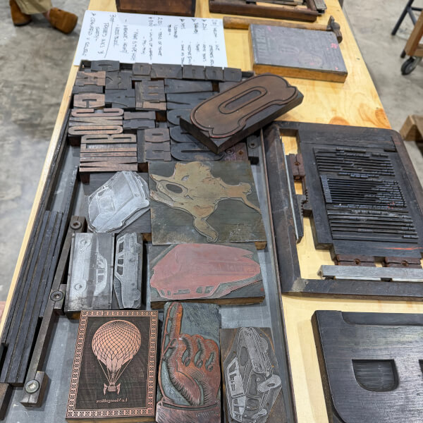 Letterpress Workshop: Ink and Drink review by Lena Tisdall - Brisbane