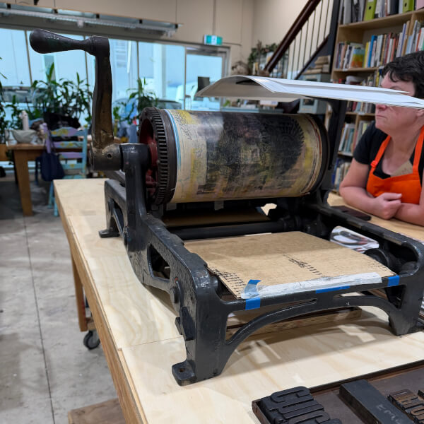 Letterpress Workshop: Ink and Drink review by Lena Tisdall - Brisbane