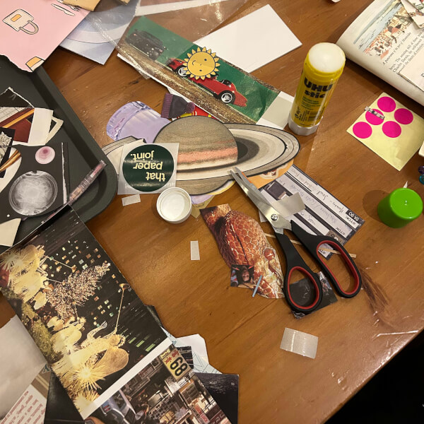 Pub Collage Club: A Creative and Collaborative Experience review by Marion Piper - Melbourne