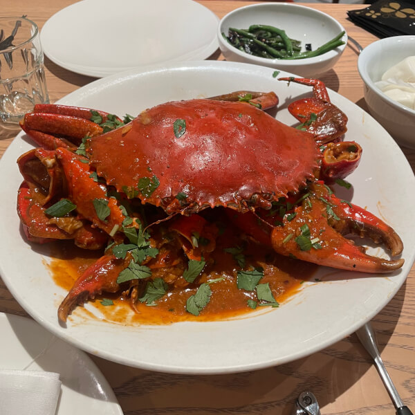 Singapore Chilli Crab Cooking Class review by Jodie Drinnan - Sydney