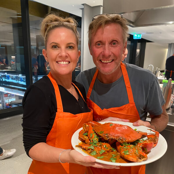 Singapore Chilli Crab Cooking Class review by Jodie Drinnan - Sydney
